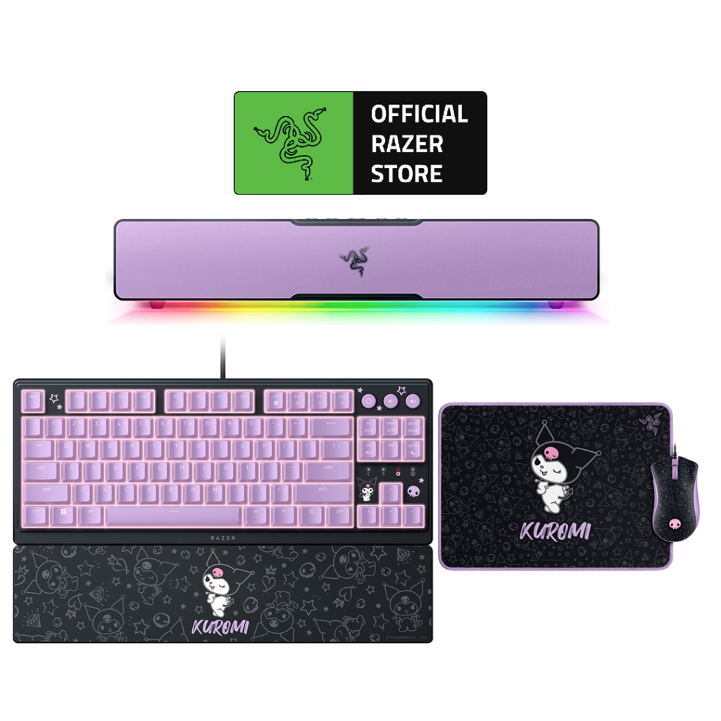 Razer Kuromi Gaming Bundle – Limited Edition Setup with Cute Attitude ...