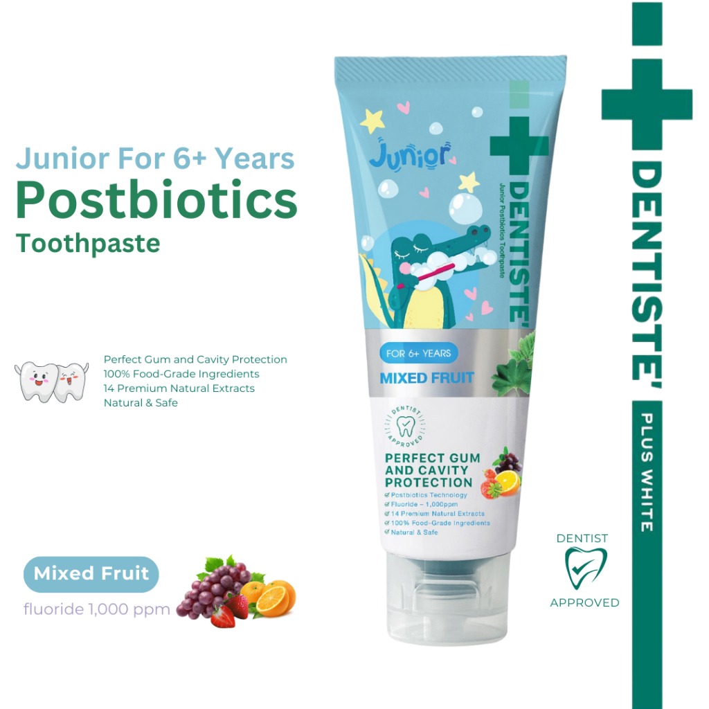 Dentiste Bundle of 6(Strawberry+Mixed Fruit flavors) Kids & Juniors ...