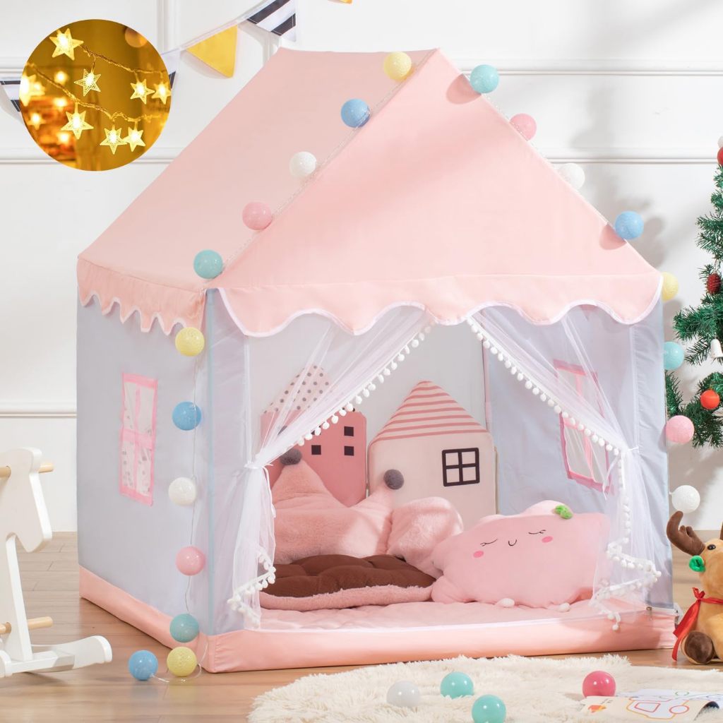 Kids Play Tent Rectangle Playhouse Children Indoor Outdoor Play Tents ...