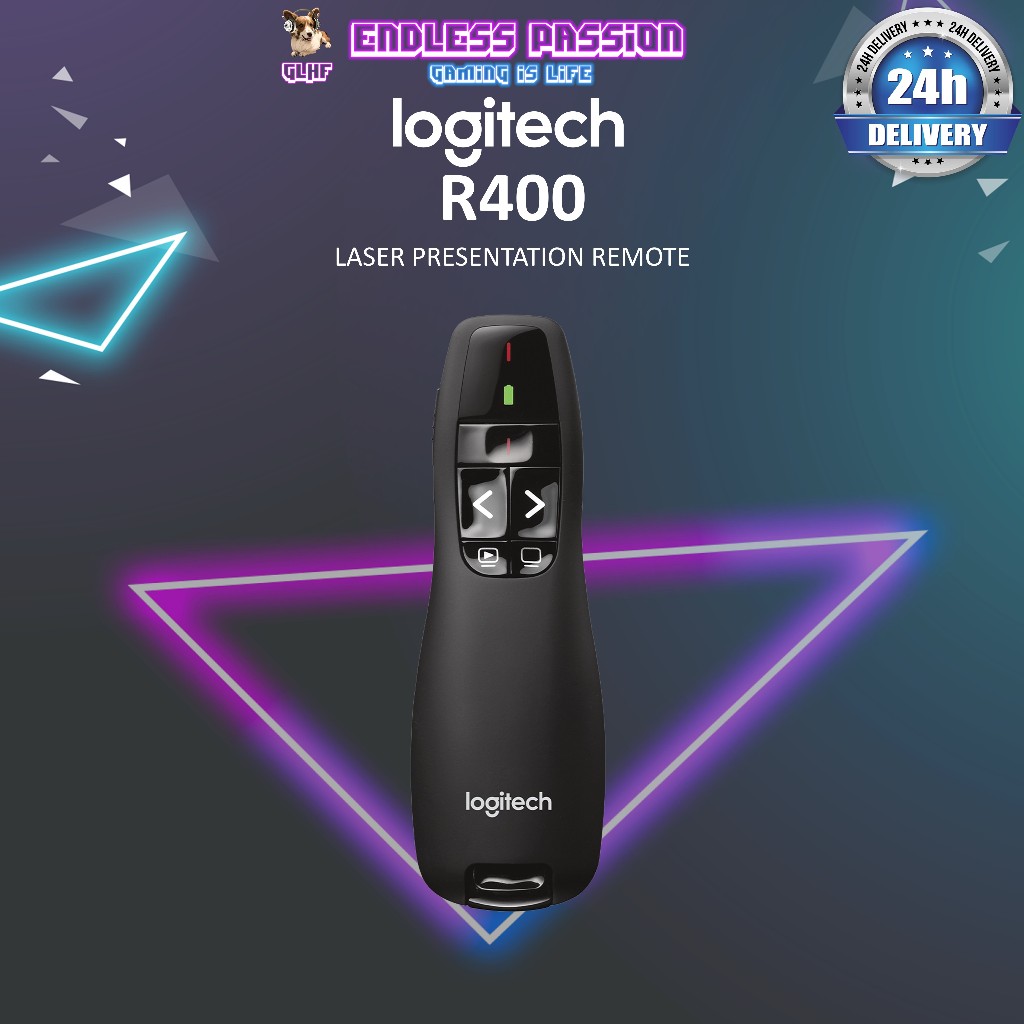 Logitech R400 Wireless Presenter | Shopee Singapore