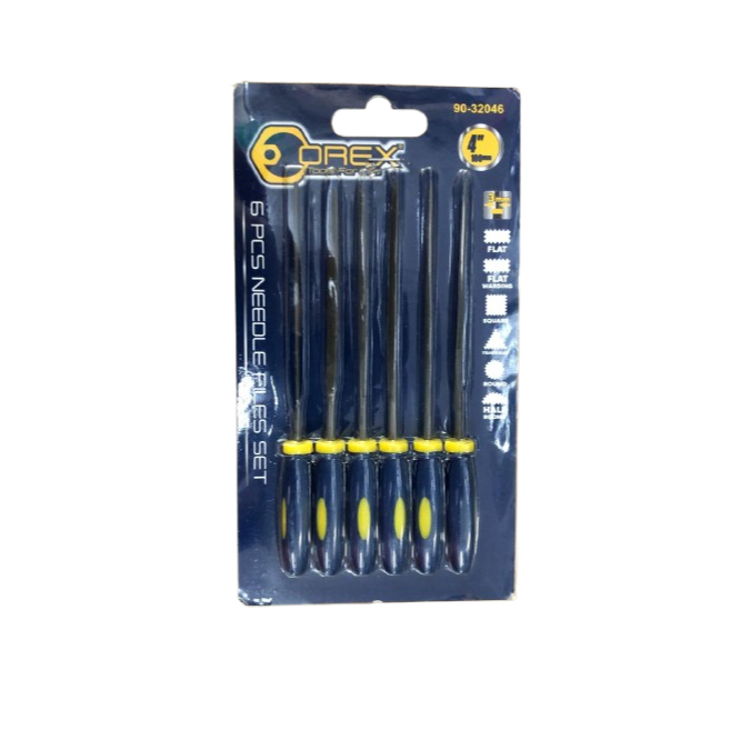 Orex Tools For Life Needle Files Set (4 inch 6Pcs Set) | Shopee Singapore