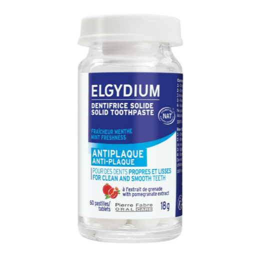ELGYDIUM SOLID TOOTHPASTE -Expiry Feb. 2027 ( Buy 1 Free 1 Travel size ...