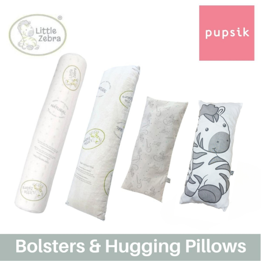 Little Zebra Latex Hugging Baby Bolster / Buddy Buckwheat Pillow / Case ...
