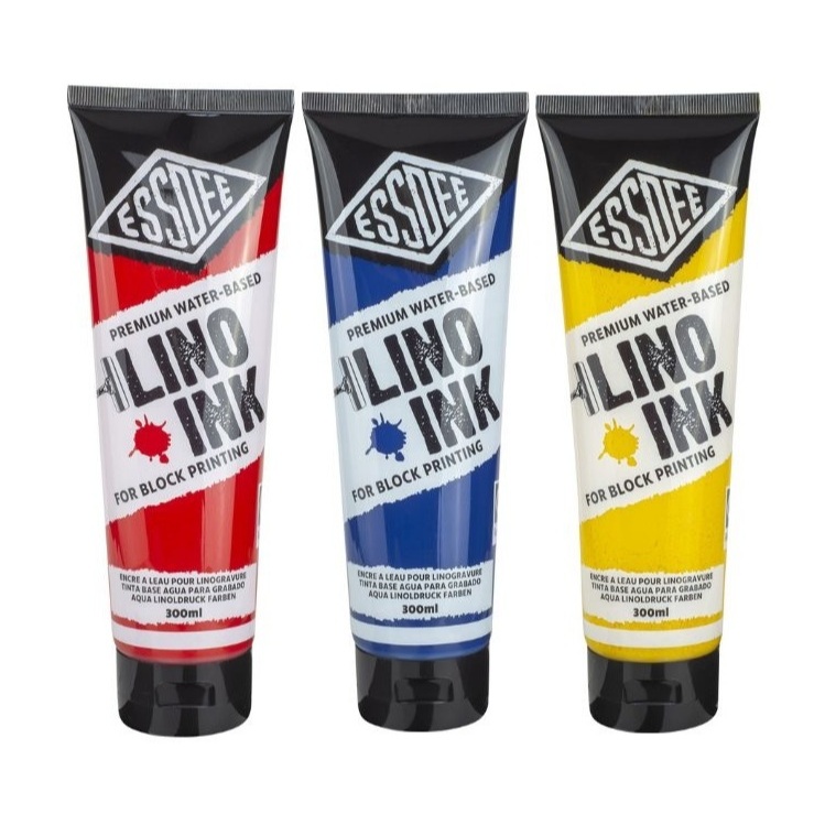 Essdee Water-Based Lino Block Printing Ink 300ml LPI/XX, 5060127180XXX ...