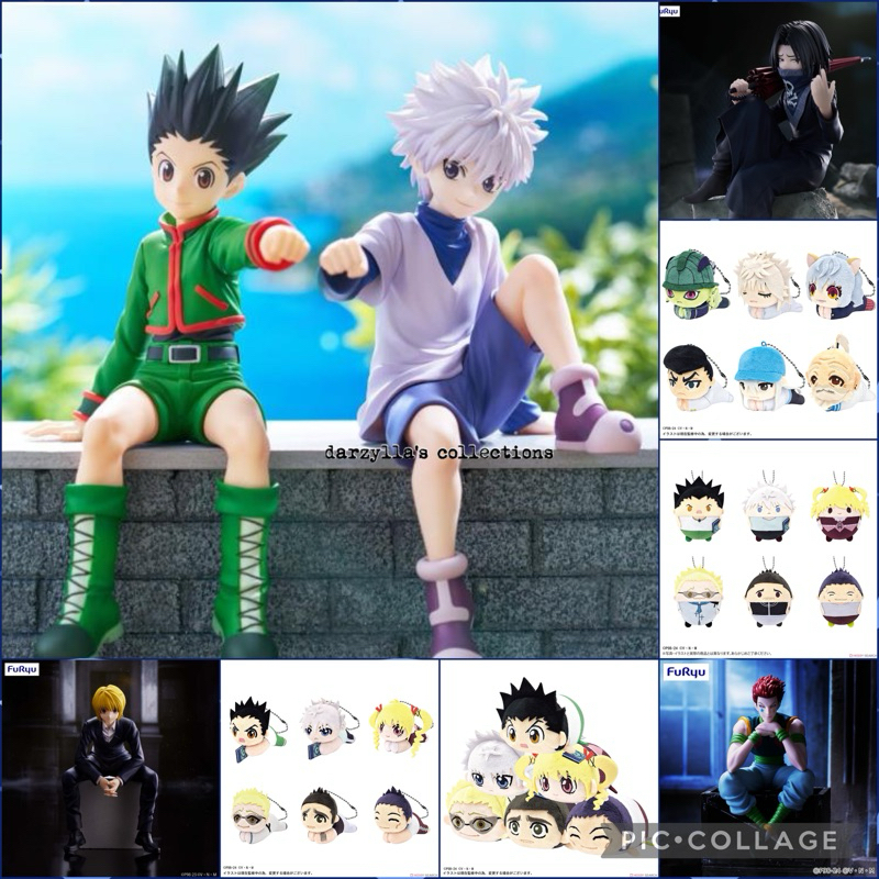 FURYU Hunter x Hunter Noodle Stopper Figure Fuwakororin Potekoro