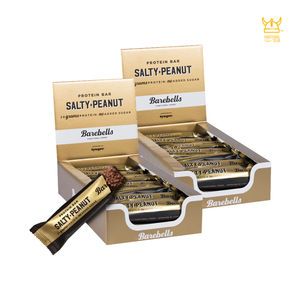 DOUBLE TROUBLE Sweden Barebells Salty Peanut Protein Bar ( 2 cartons ...