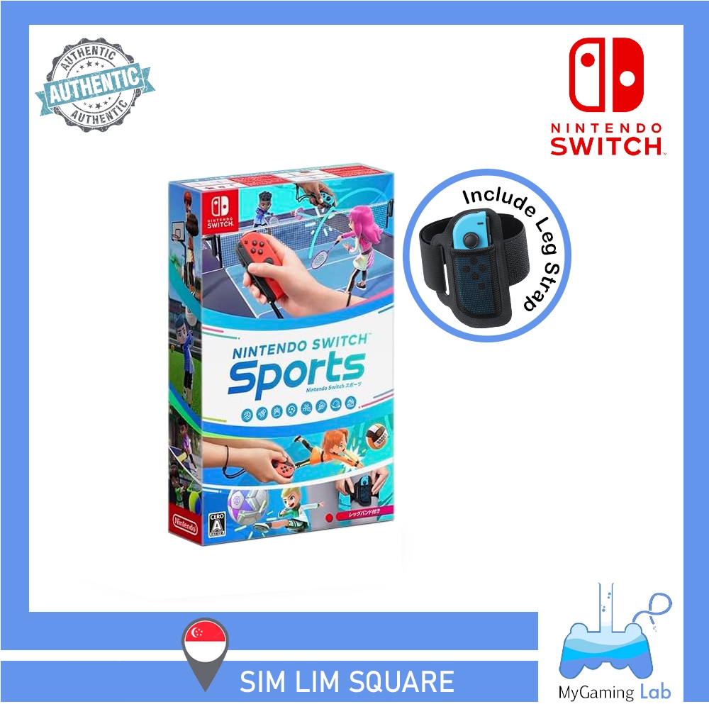 [SG] Nintendo Switch Sports [Includes Leg Strap] | Shopee Singapore