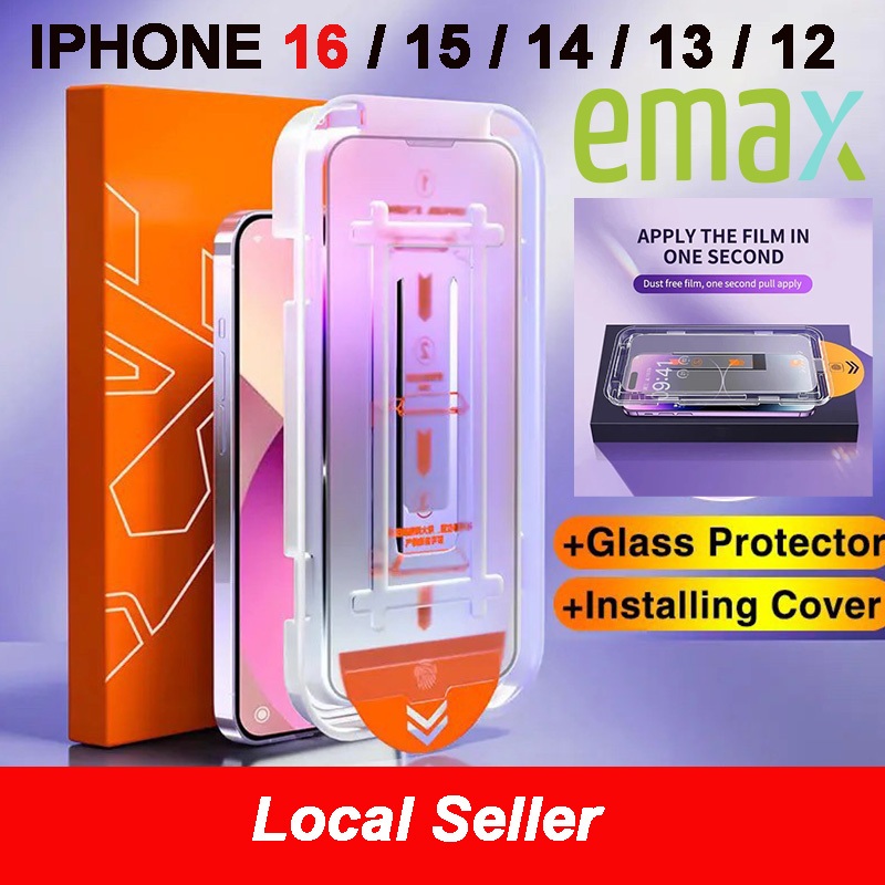 Emax Easy one click Install IPhone 16 15 14 13 12 11 Pro Max clear ...