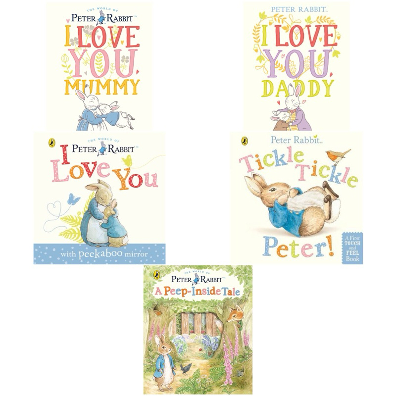 [READYSTOCK] Peter Rabbit: I Love You, Mummy | Daddy, Tickle Tickle ...