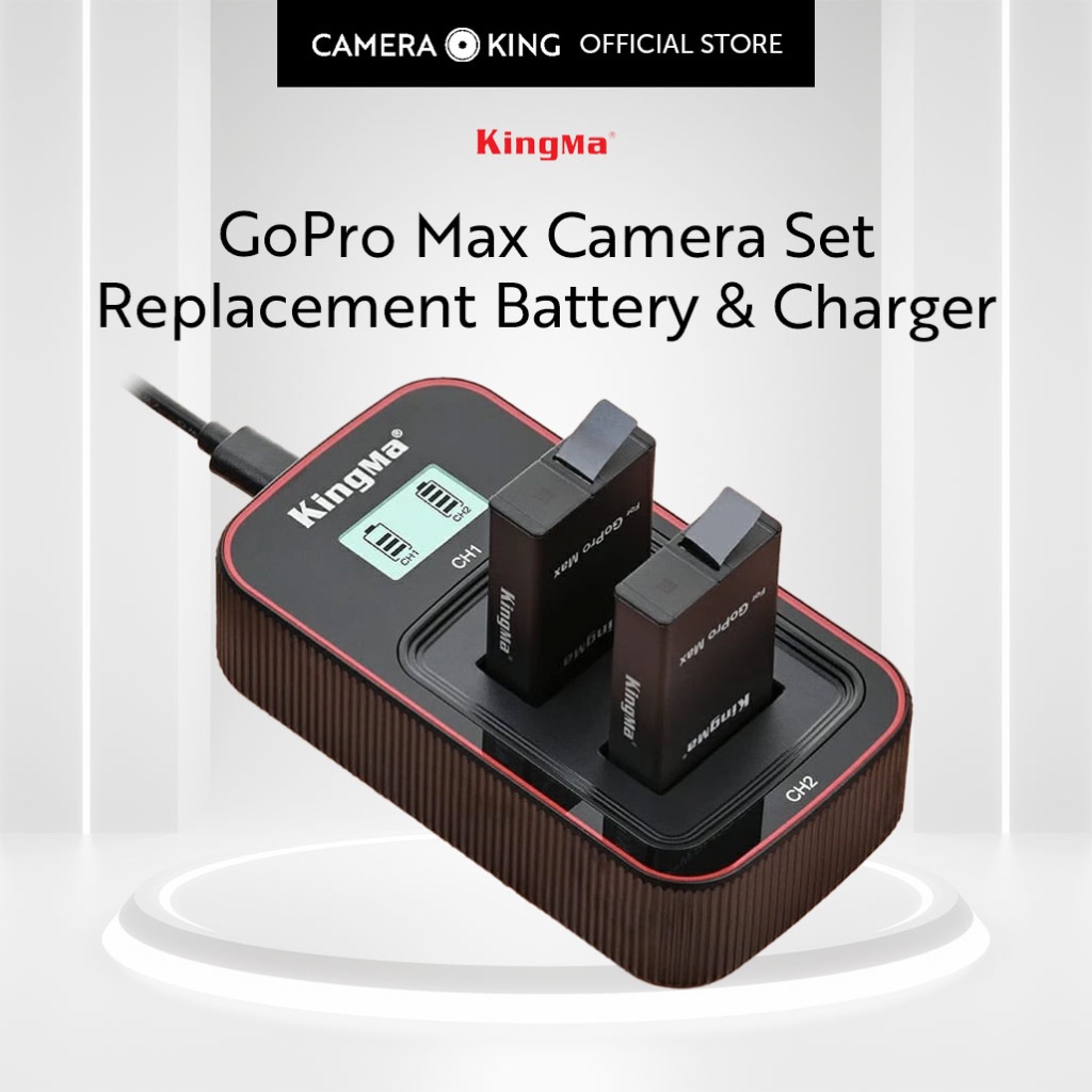 Replacement Battery Gopro Max Extra Battery KingMa] GoPro Max