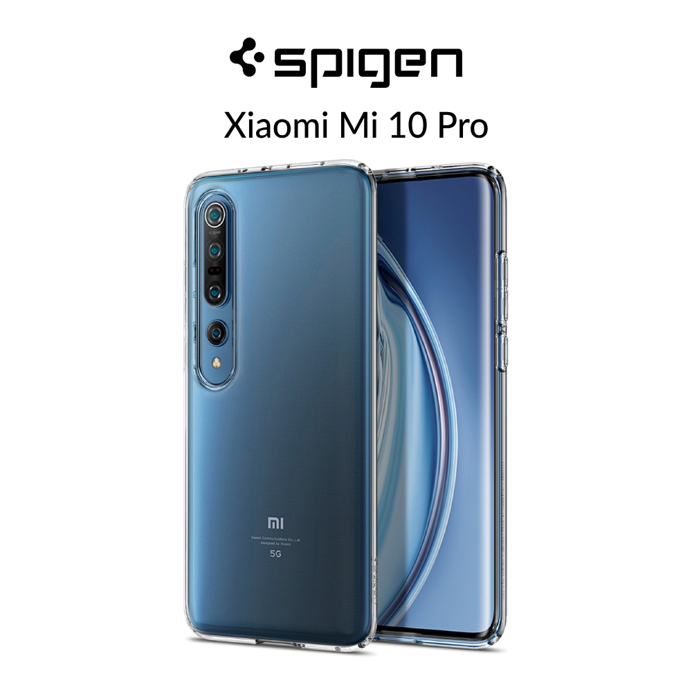 Spigen Xiaomi Mi 10 Pro Case Xiaomi Mi 10 Case Liquid Crystal Durable Flexible Premium Clarity