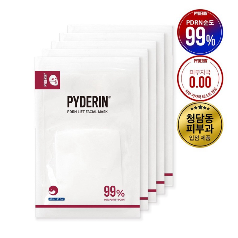 PYDERIN 99% Purity PDRN Lift Facial Mask | SUPER HIGH CONCENTRATION ...