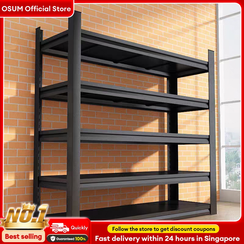 OSUM Heavy Duty Metal Boltless Rack Adjustable Rack Metal Rack Shelf ...