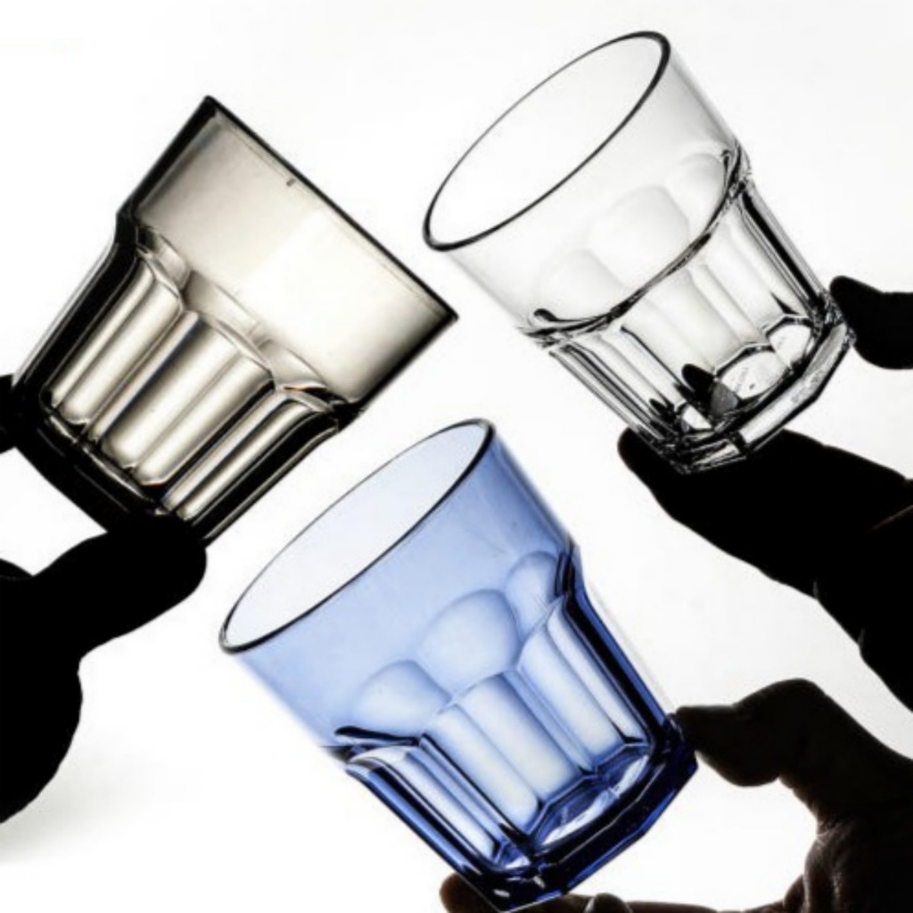 Korean Transparent Hygienic Ice Water Cup 270, 350, 460, 600ml ...
