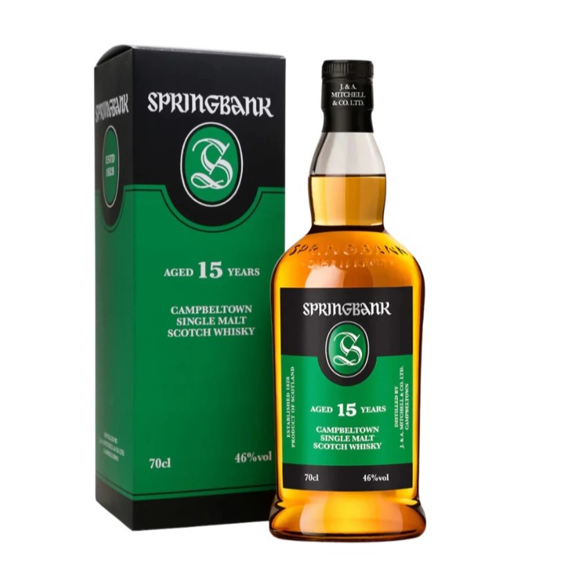 Springbank 15 years Single Malt Scotch Whisky (with box) | Shopee Singapore