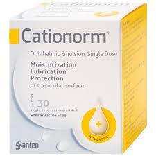 Cationorm disposable eye drops (30 x 0.4ml) | Shopee Singapore