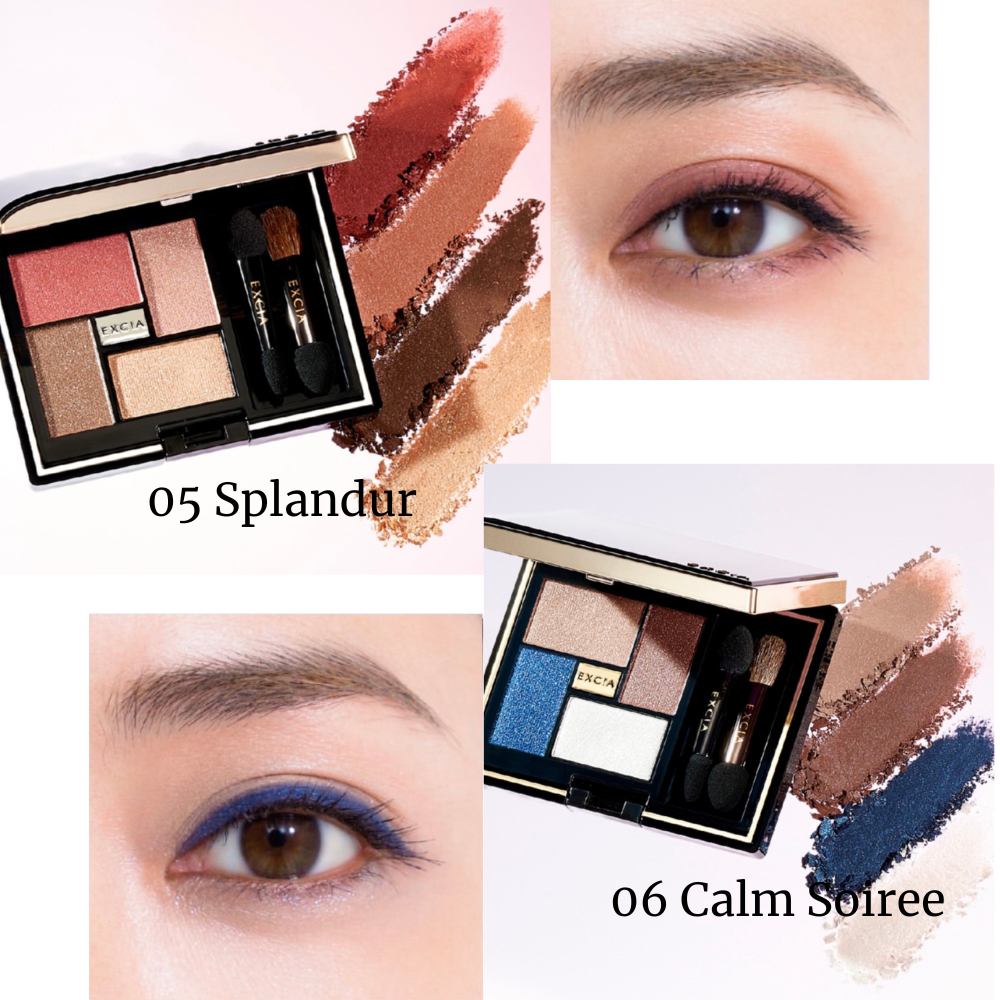 2026AW NEW | EXCIA Eye Color Volonte 12 Color ALBION [Direct Ship
