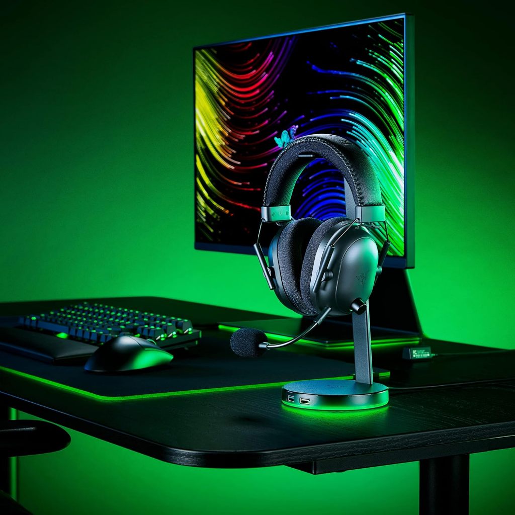 Razer base station v2 chroma 未使用 Razer Base Station V2 Chroma — Headset Stand USB Hub | Shopee