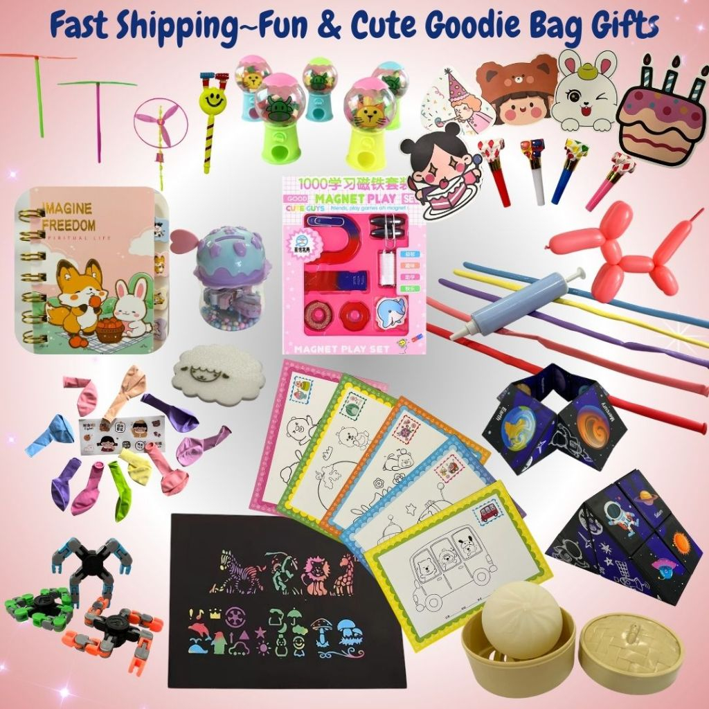 Goodie Bag, Party Pack, Stationery, Birthday Gift, Mini Toys, Art and ...