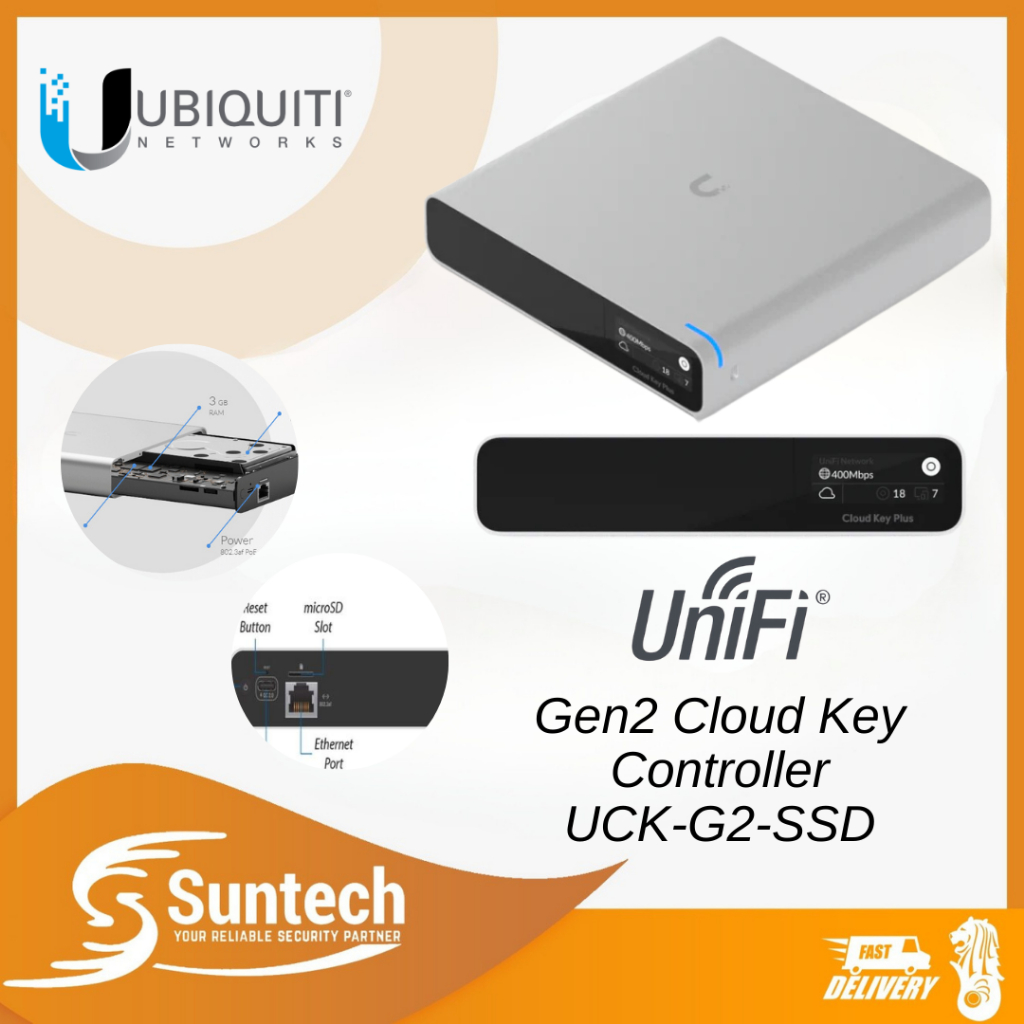 Ubiquiti Networks Unifi Cloud Key Gen2 SSD (UCK-G2-SSD) Cloud Key ...