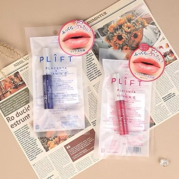 PLIFT Placenta & Vitamin C Lip Essence Plift Placenta & Vitamin C Beauty Lip  Serum 6ml Deeply Moisturize Fade Lip Lines | Shopee Singapore