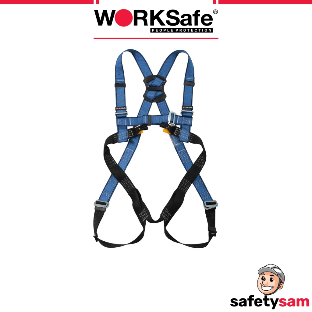 WORKSafe Full Body Harness Front and Dorsal Anchorage EN361 Safety ...
