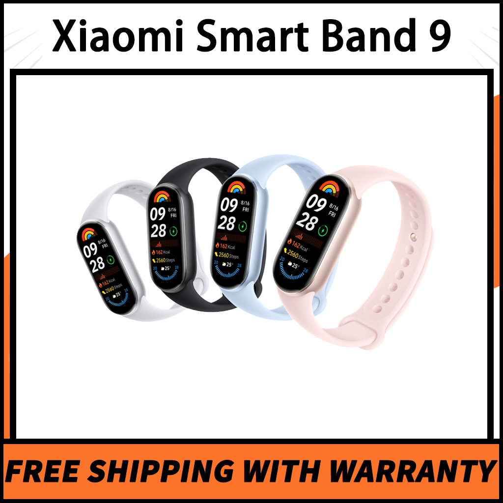 Xiaomi Smart Band 9 Colorful metal body | High-precision sports health ...