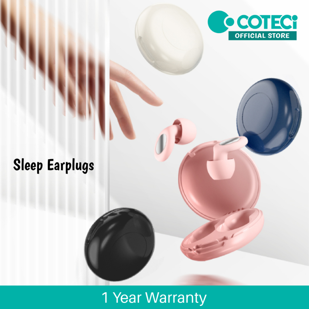 COTECi Sleep Ear Plugs, Super Small, Noise Cancellation, Sleep ...