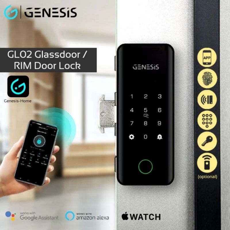 🇸🇬FREE Installation🇸🇬 GENESIS GL02 / GL02F Face Recognition Sliding ...