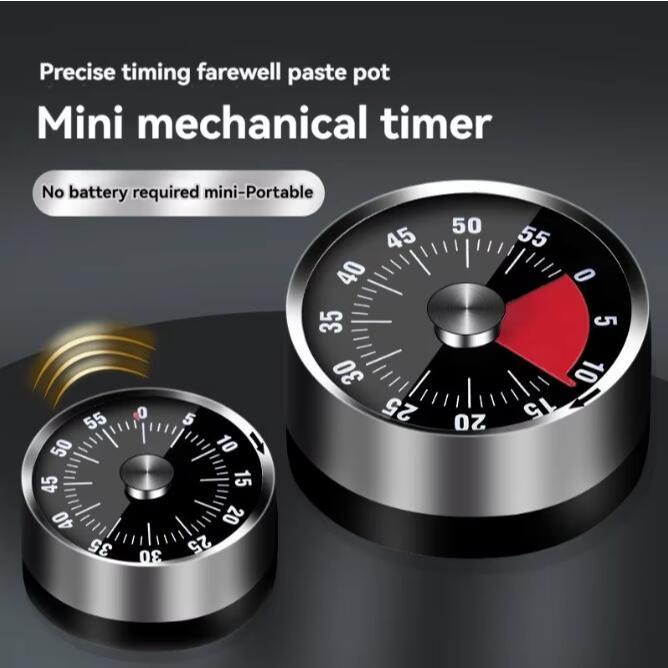 Stainless Steel visual timer Kitchen Machinery Management Countdown ...
