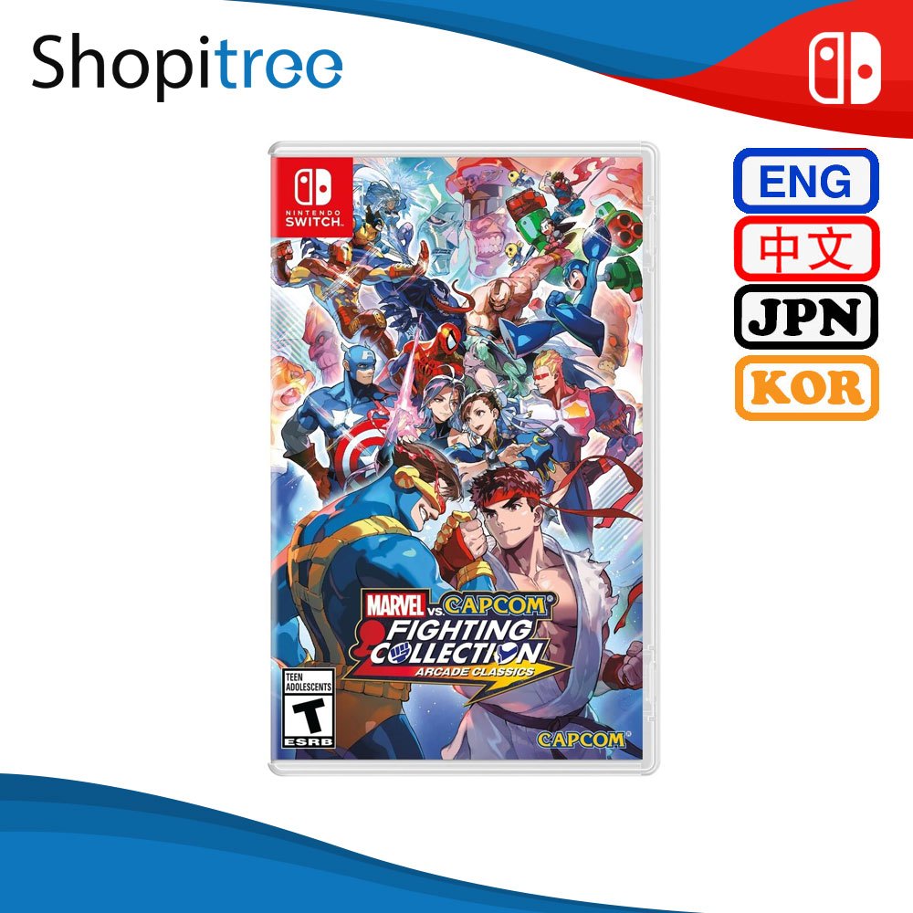 Nintendo Switch Marvel vs Capcom Fighting Collection: Arcade Classics ...
