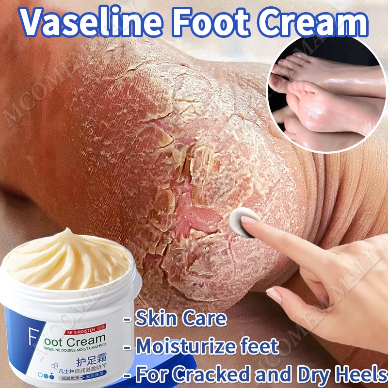 Vaseline Foot Cream For Cracks And Dry Moisturizing Foot Care Cracked ...
