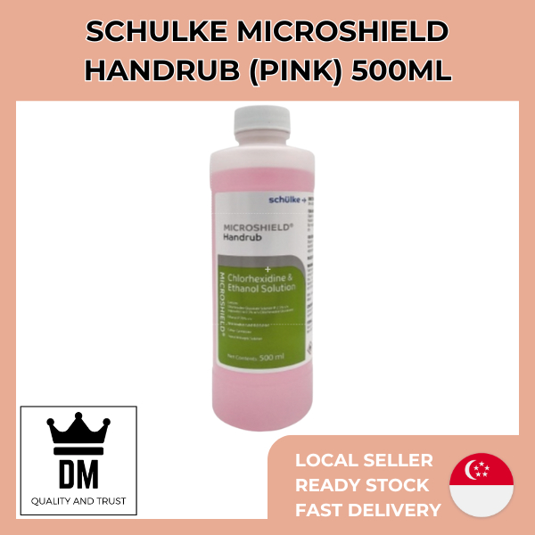 【SG Ready Stock】Schulke Microshield Handrub (Pink) 500ML | Shopee Singapore