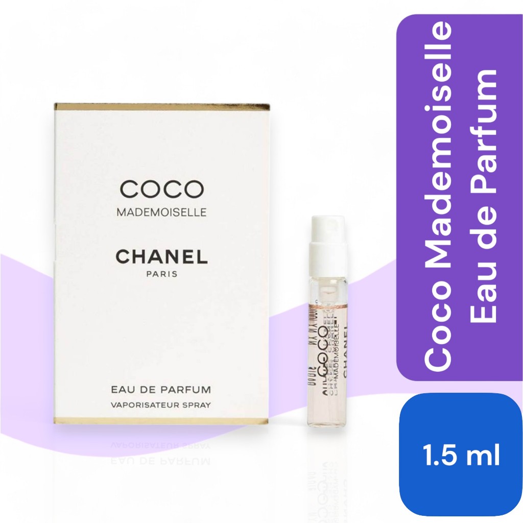 Chanel Coco Mademoiselle | Bleu De | N5 L'Eau 1.5ml Vial Perfume Sample  Trial Travel Size 香水小样All | Shopee Singapore