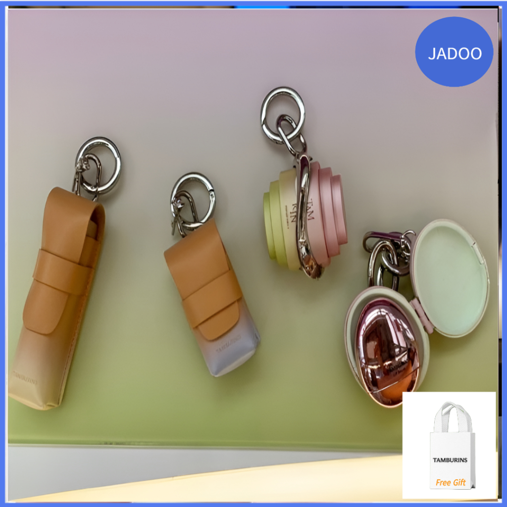 小物 tamburins PERFUME WEAR KEYRING BLACK TAMBURINS】韓国人気☆Keyring Wear Perfume Case♥ (tamburins