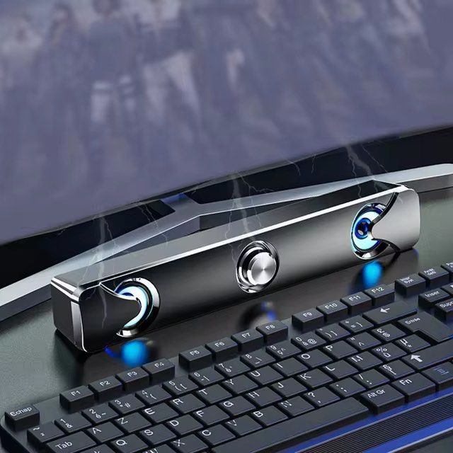 Bluetooth Computer Speakers, Hi-Fi Sound Quality Computer Sound Bar ...