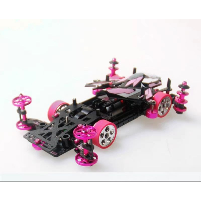 Tamiya 4WD MS chassis internal shock absorber fish car victory bird ...