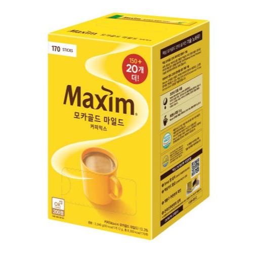 MAXIM Mocha Gold Mild Coffee Mix 170 T (with box and without box ...
