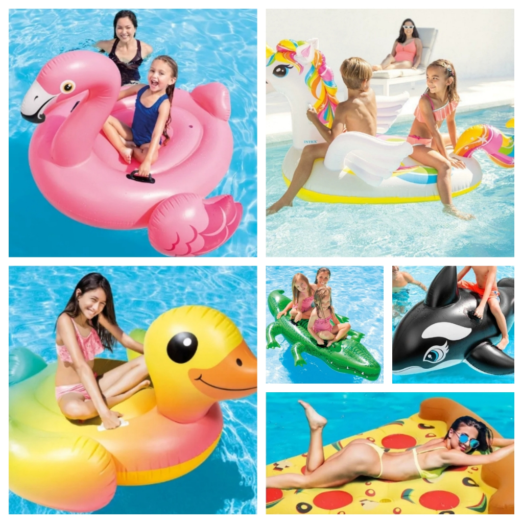 [SG Stock] Giant Inflatable Float Swimming Floaties Inflatable Ride-On ...