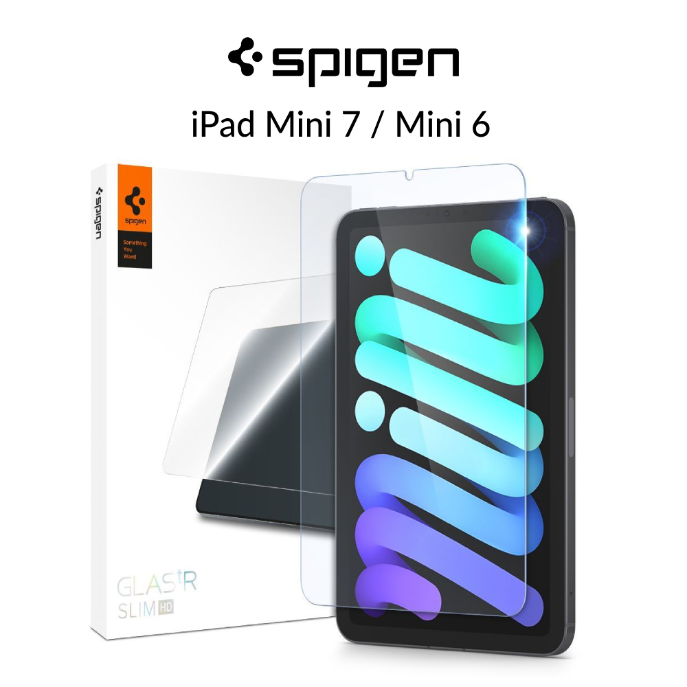 Spigen iPad Mini 7 (2024) Screen Protector iPad Mini 6 (2021) Tempered ...