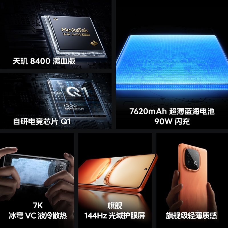 VIVO iQOO Z10 Turbo/ iQOO Z10 Turbo Pro Snapdragon 8s Gen 4