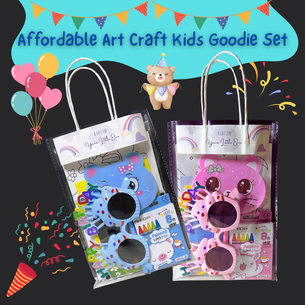 [🇸🇬 Stock] Prepacked Children Goodie Bag, Birthday - Affordable Art ...