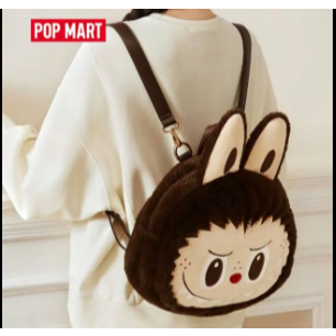 ★Pop Mart★ Labubu Original Silicone Earphone Bag Brown LABUBU Originals-Brown Silicone Earphone Bag | Accessories