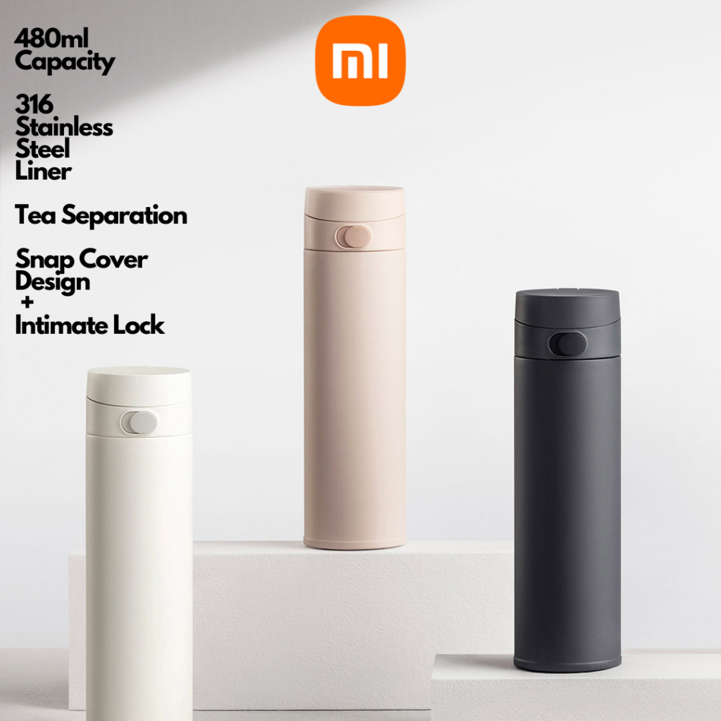Xiaomi MiJia 480ML Vacuum Thermos Flask Insulated Stainless Steel