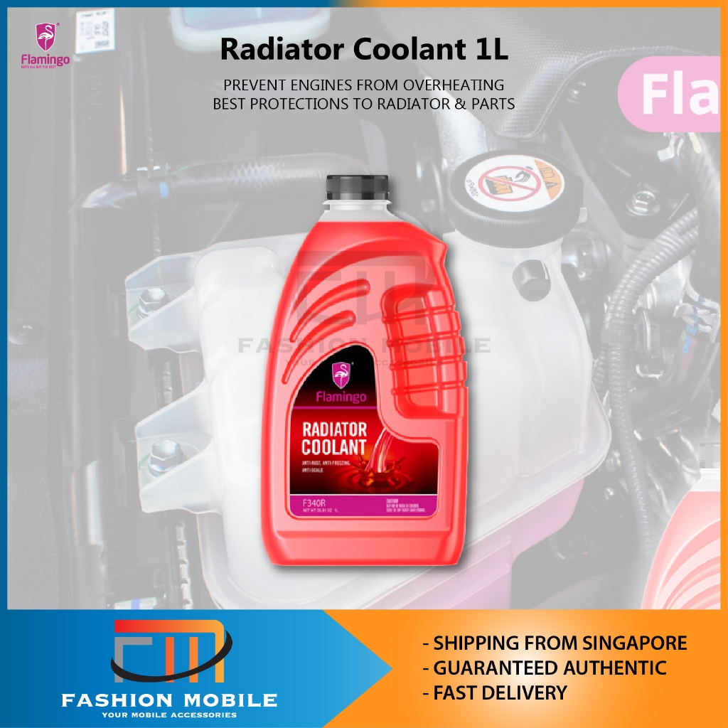 Flamingo Car Radiator Coolant Red 1L Automotive Car Engine Coolant 1 ...