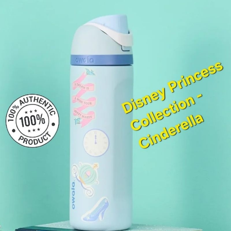 Owala FreeSip Disney Princess Collection - Cinderella. AUTHENTIC