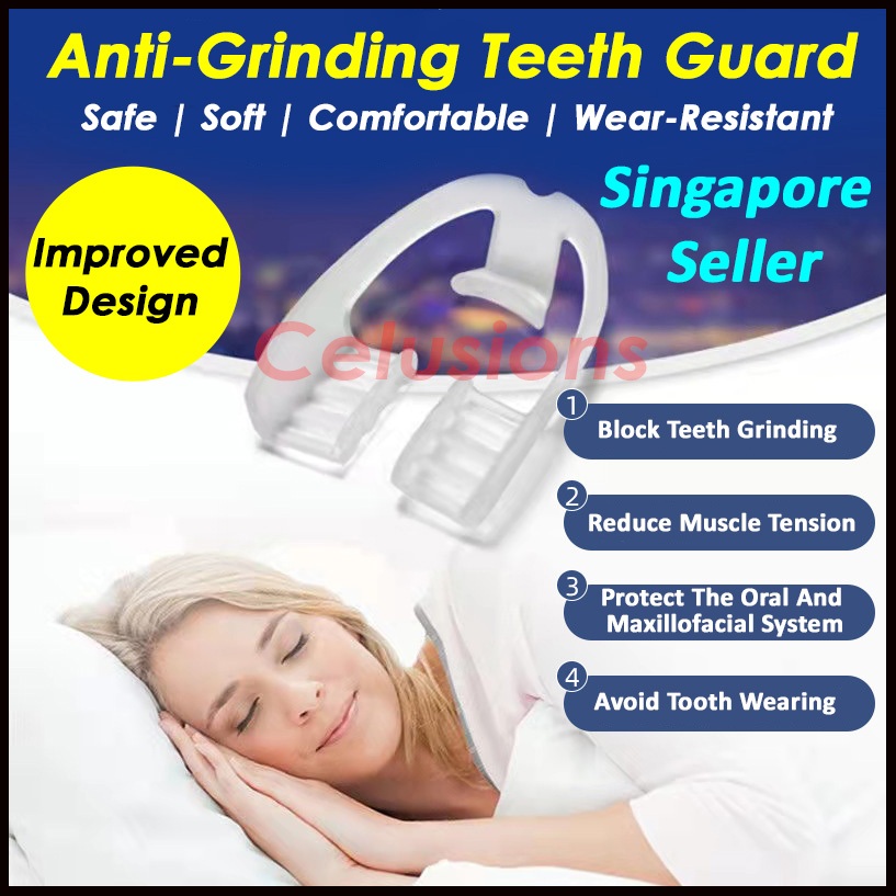 【SG Seller】 ️Anti Teeth-Grinding Guard ️Lightweight Stop Night Grind ...