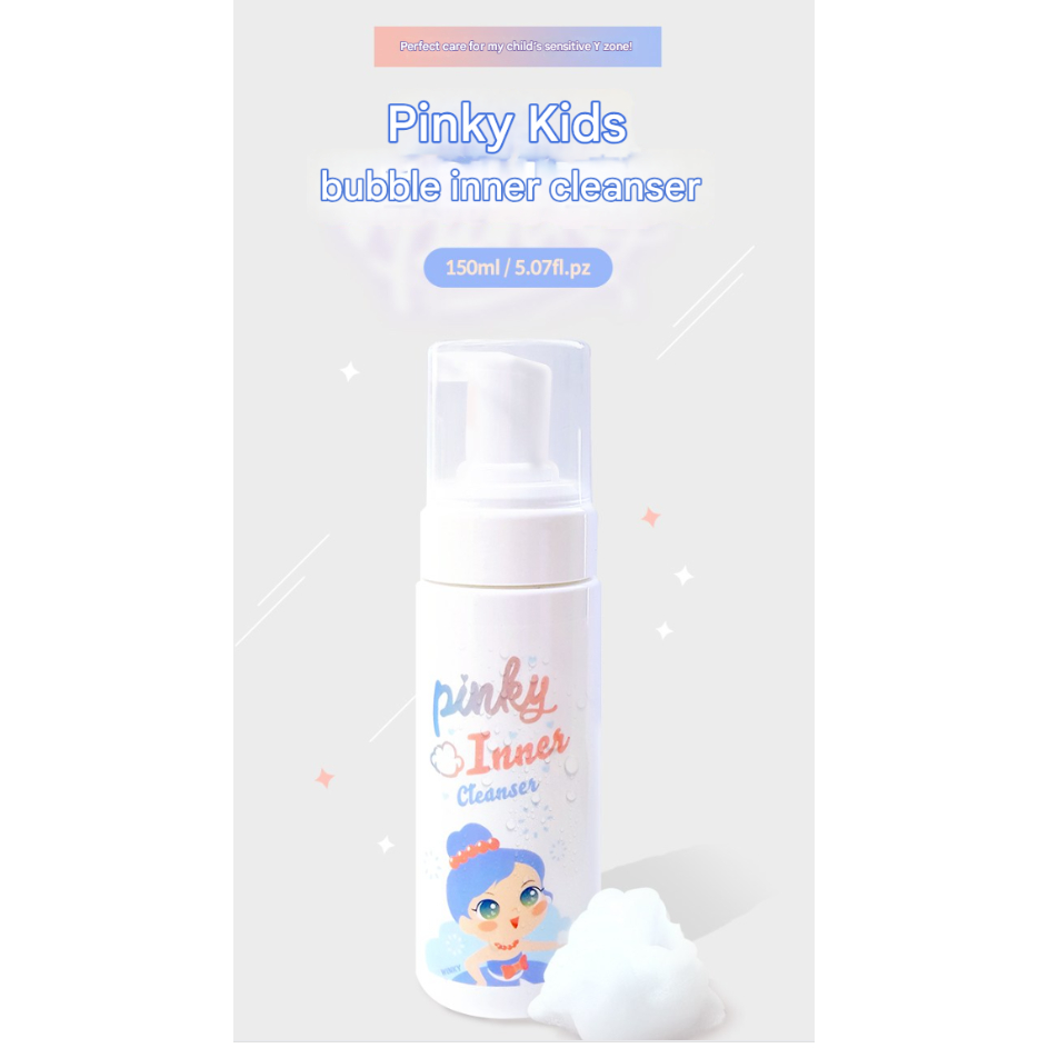 Pink Princess Pinky Kids Bubble Inner Cleanser – Fresh Scent (150ml ...