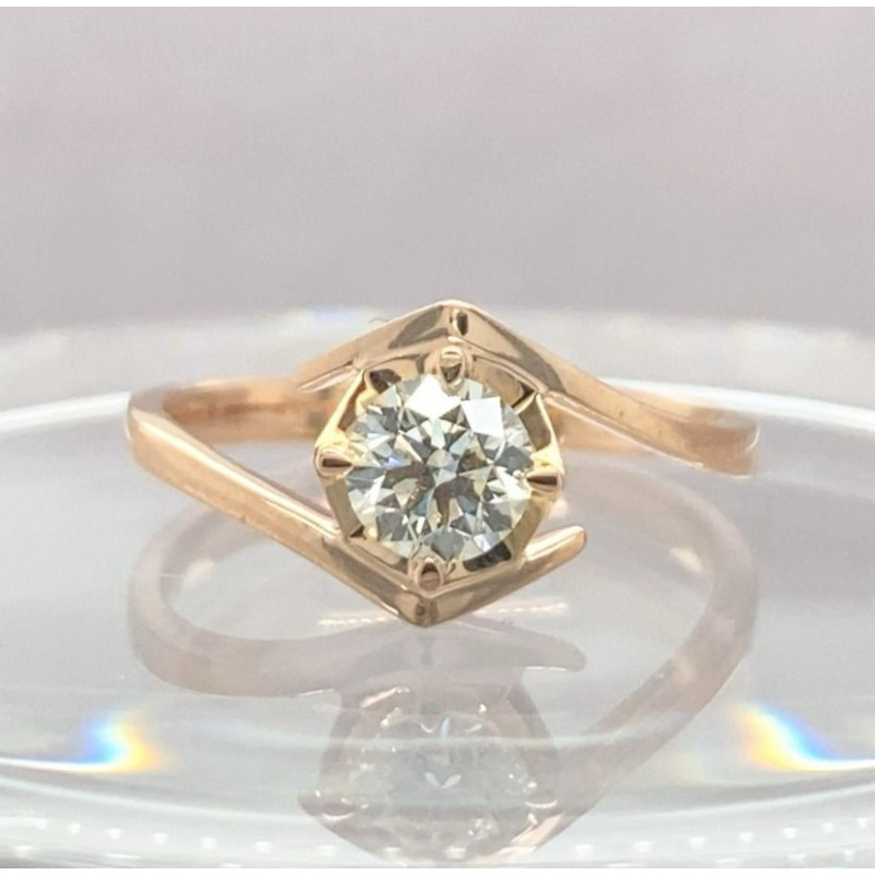 Jumbo Gold & Diamonds H502241644 0.477 ct 18k Diamond Ring | Shopee ...