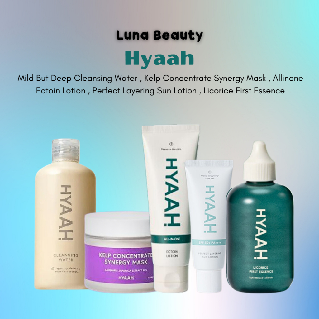 [HYAAH] Cleansing Water/ Mask/ Lotion/ Sun Lotion/ Essence | Shopee ...